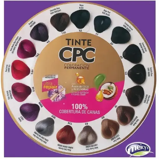 [ENC0000000001639CAP] Tinte CPC Coloración Permanente de Meicy's 50 ml