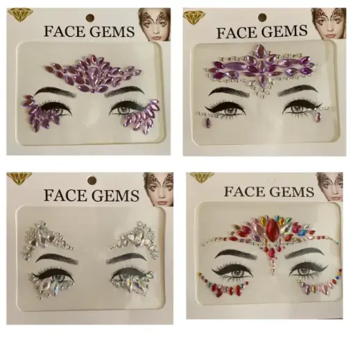 [ENC0000000000656CAP] Gemas Face Jewels