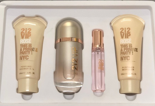 [ENC0000000000004COR] Kit Corporal Importado Replica 1.1 VipWoman -Perfume 75 ml, Perfume De Bolsillo, Gel de baño 100ml,  y Crema corporal 100ml.