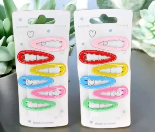 [G&G-814] Pinza Tik Tak Fashion Colores 