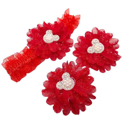 [ENC0000000001402CAP] Kit Balaca+Pinzas Micky Niña