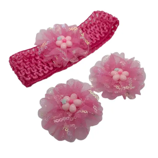 [ENC0000000001399CAP] Kit  Balaca+Pinzas Flor Pasta Niña