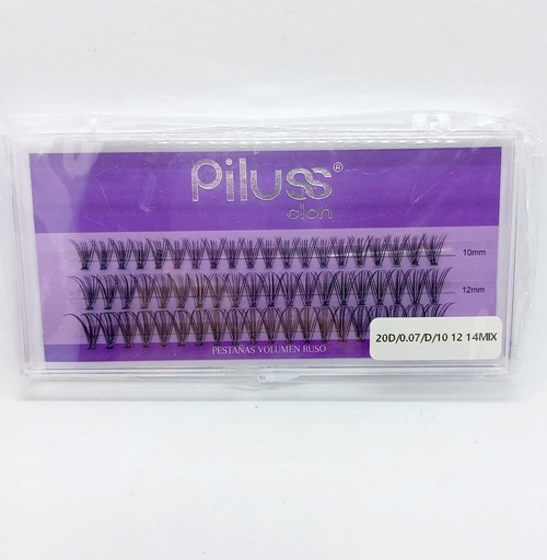 [ENC0000000001461MAQ] Pestañas Piluss Volumen Ruso Piluss Clon