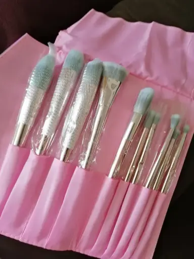 [ENC0000000000142MAQ] Kit Brochas Rosa Metalizada Fifty x10