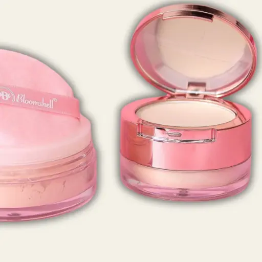 [ENC0000000001297MAQ] Polvos Mini 2 en 1 Sueltos y Compacto Bloomshell