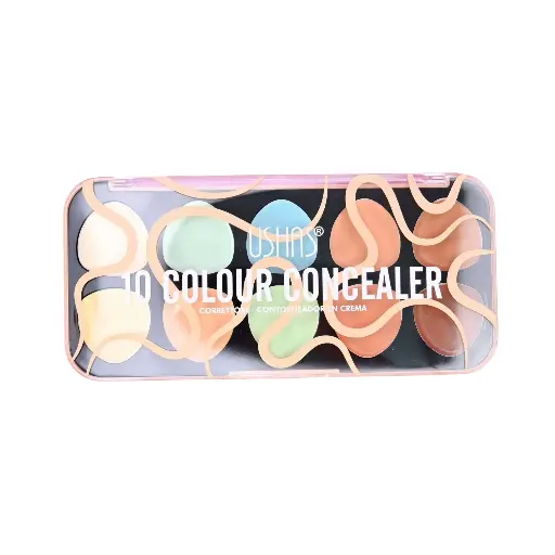 [ENC0000000000306MAQ] Contornos y Correctores en Crema 10 Colour Concealer  Ushas