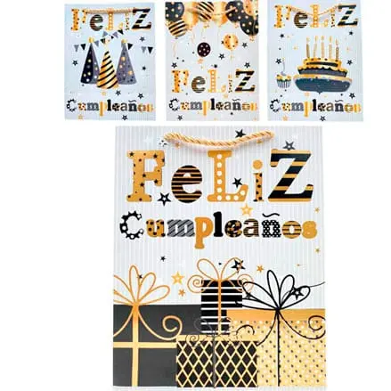 Bolsa Regalo Feliz Cumpleaños