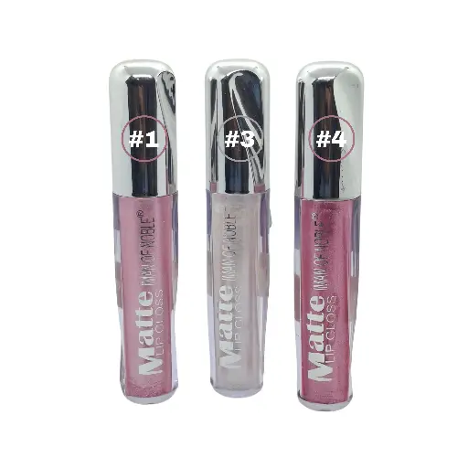 [ENC0000000001038MAQ] Matte Lip Gloss con Brillo Iman Of Noble