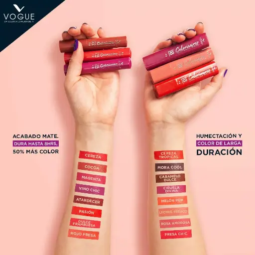 [ENC0000000000875MAQ] Labial Cremoso Colorissimo Mate Vogue 4g
