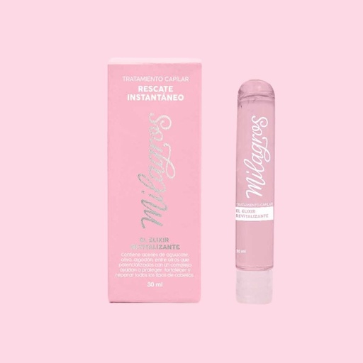 [7708075180940] Ampolleta Rescate Elixir Rosada Milagros 30 ml
