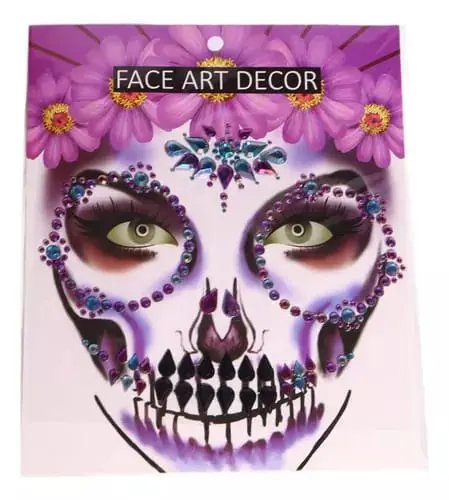 Gemas Catrinas Face Art Decor
