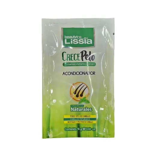 [7703819025402] Acondicionador Crece Pelo Sachet Lissia 14G
