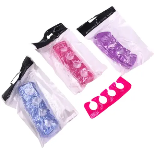 Separador De Dedos Silicona Par