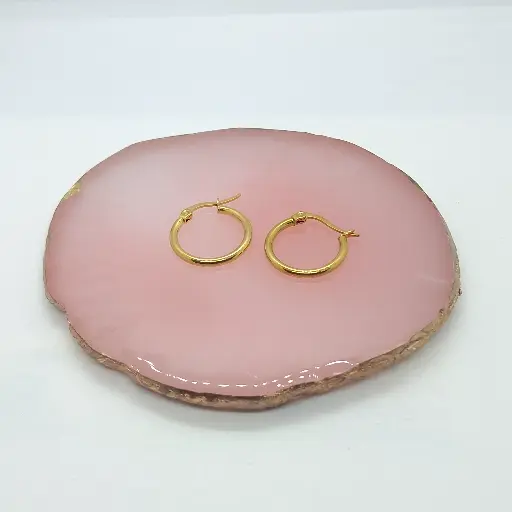 [ENC0000000000700ACC] Candongas Acero 1,8Cm Doradas #1