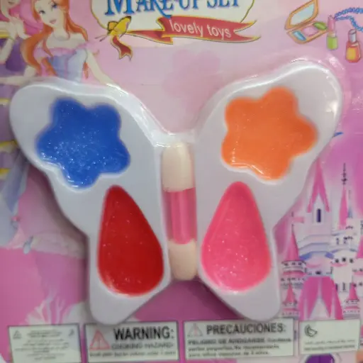 [ENC0000000001217MAQ] Set De Maquilllaje Para Niña En Crema Disney Girl