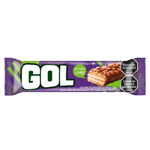 [ENC0000000000806ACC] Dulce Galleta Gol Chocolate Por Unidad