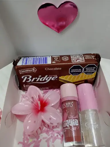 [ENC0000000000895ACC] Caja Pequeña Amor Y Amistad Sweet Pink