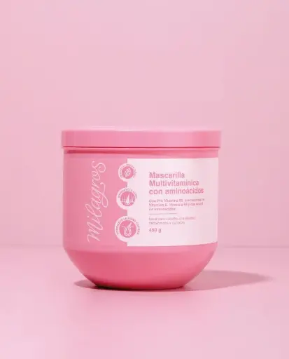 [7708075180766] Mascarilla Multivitamínica Con Aminoácidos Milagros 450 g