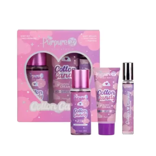 [ENC0000000000662COR] Kit corporal Cotton Candy Purpure