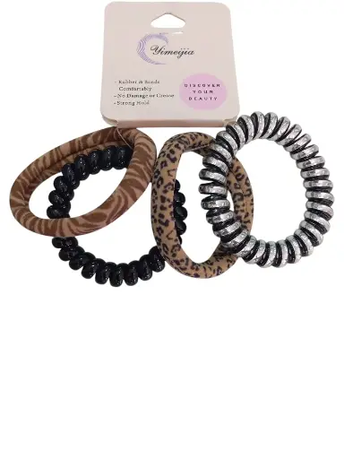 Carton Moña Cable Telefono Animal Print x 4