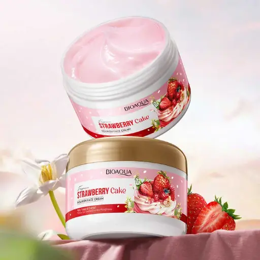 [ENC0000000000504FAC] Crema Facial De Fresa Strawberry Bioaqua