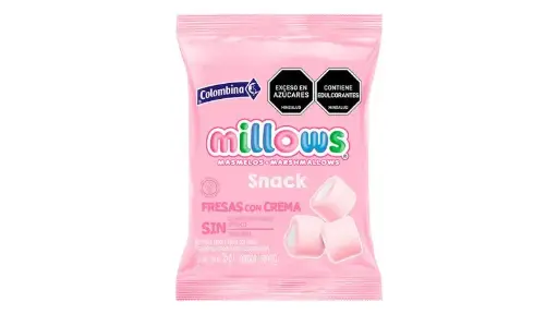 [ENC0000000001053ACC] Milow Masmelos Fresas Con Crema 35G