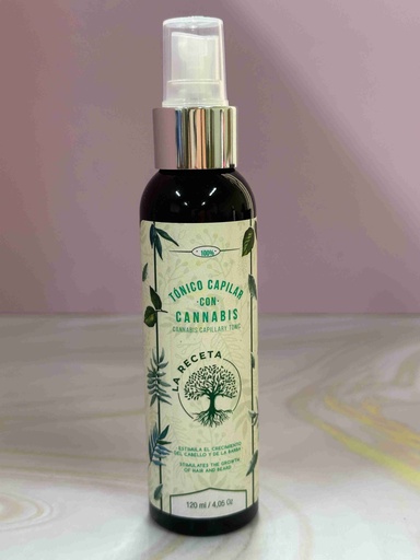 [7708382645361] Tonico Capilar Con Cannabis La Receta 120 ml