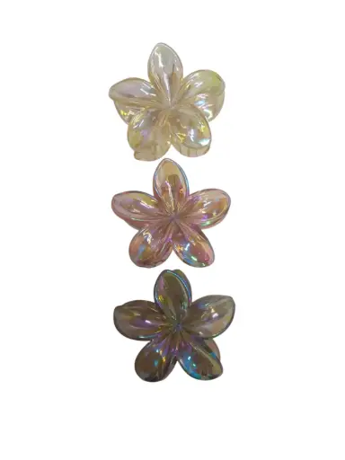 [ENC0000000001636CAP] Gancho Flor Hawaiano Metalizado
