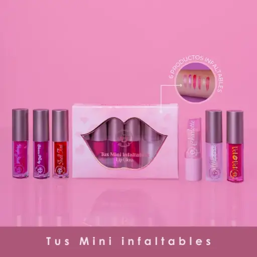 [ENC0000000001358MAQ] Tus Mini Infaltables Set x 6 Bloomshell