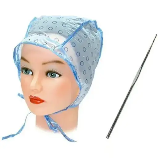 [62604] Gorro Mechas Agujas+Espátula Fifty