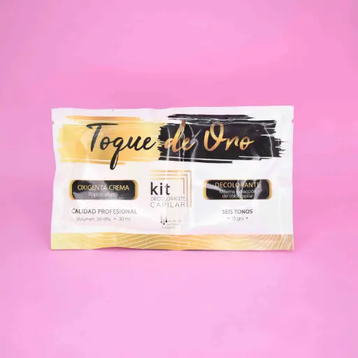 [ENC0000000000688COR] Toque De oro Kit Decolorante 