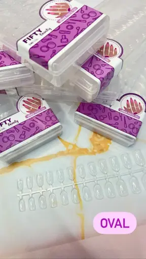 [ENC0000000000448UÑA] Uñas Press On Caja X240 Oval