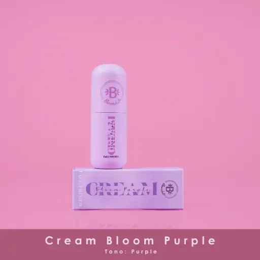 [ENC0000000000524FAC] Bloom Purple Cream Face Primer 