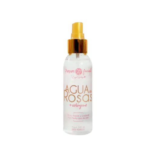 Tónico Agua de Rosas y Colageno Purpuré 120ml