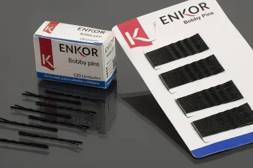 [ENC0000000001699CAP] Pinza Para Cabello Hair Clip Enkor Pequeña x48