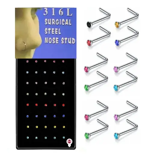 [ENC0000000001130ACC] Piercing Nariz En L 