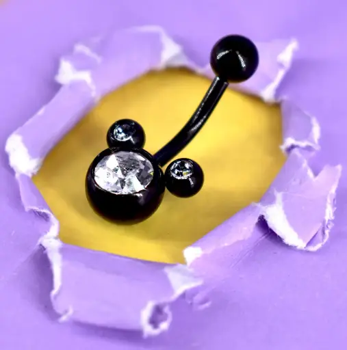 [ENC0000000001137ACC] Piercing Ombligo Mickey 