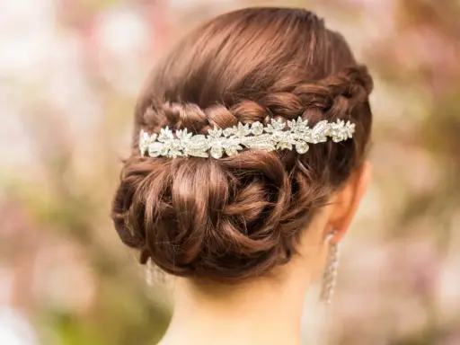 [ENC1762CAP] Tiara Para El Cabello Dorada Y Plateada