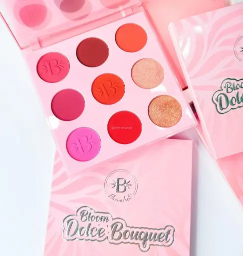 Paleta Rubores Bloom Dolce bouquet Bloomshell 