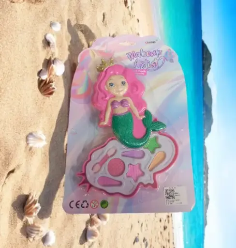 [A81005] Set de Maquillaje Infantil Sirena – 6 Sombras 
