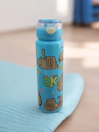 [2D12484] Termo Infantil Capibara 600 ml