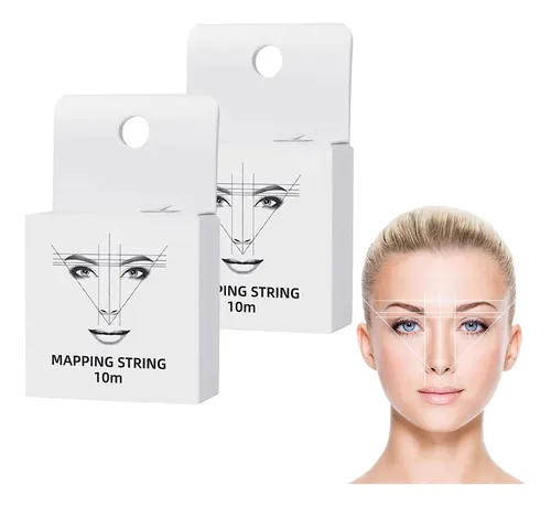 [CA2775-1] Hilo Para Depilación De Cejas 10M Blanco