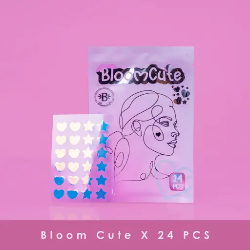 [BL-BM1252]  Parches De Acne X24 Pcs Bloom Cute BLOOMSHELL
