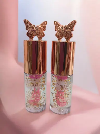 [LC490] Brillo Magico Mariposa Tapa Dorada 